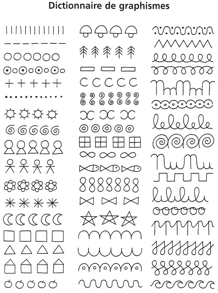 Graphisme cole Fondamentale mile Andr 